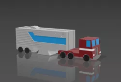 Print in Place Opimus Prime Truck V2