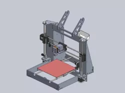 Prusa remix 6mm Alluminium Frame