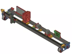 Rolling Plotter using wider wheels and One Wheel motor