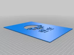 The Bad Batch logo Stencil