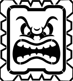 Thwomp stencil