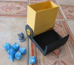 Tofty's Portable Dice Tower Remix