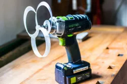 Toroidal Fan Attachment 4 Workshop/ Cordless Screwdriver 