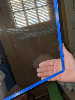 1/4 inch Plexiglas Edge Guard
