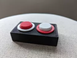 2× 30mm arcade button box