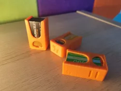 9 Volt Battery Protector w/ Satisfying Click