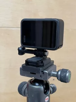 Action Cam (GOPRO/OSMO) Mount for Benro/Arca Swiss Tripod