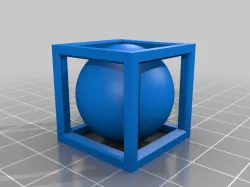 Ball Inside Cube