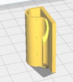 HSW - Alt Rotate - 3M Command Strip Mount / Command Velcro Wall Triple  Insert by Bullware, Download free STL model