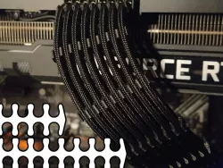 Cable comb for PC PCIe ATX  - 24 pin 16 pin 14 pin 12 pin 8 pin 6 pin