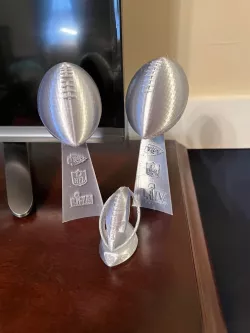 Chiefs Lombardi Trophys