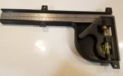 Combination square holder (under desk/shelf)
