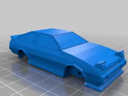 Deja Vu | AE86 Toyota Low Poly Printable