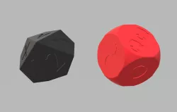 Dice set for Nemesis board game pnp