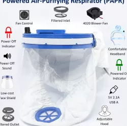 DIY Powered Air-Purifying Respirator (PAPR)