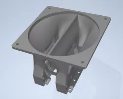 Dual Nvidia Tesla P40 Fan Mount 120mm