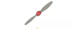 Folding propeller 9x8