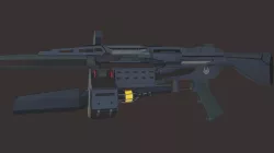 Half-Life 2 AR2 Pulse rifle with alternative parts for cosplay