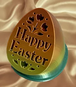 Happy Easter Egg extrusion