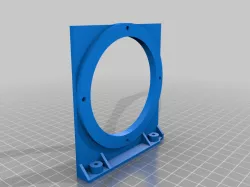 Haslab proton pack speaker adapter (2.5 and 3 inch speakers)