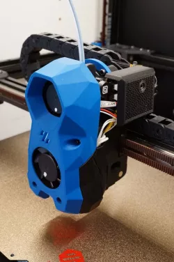 Lightweight Orbiter2 mount for VORON Stealthburner with AB toolhead PCB