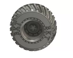 Monster Jam BKT wheel 