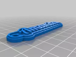 My Customized Multiline Tag or Keychain