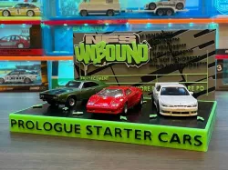 Need for Speed Unbound Prologue Cars Display