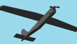 Orlan-10 1:12 Scale Model