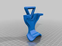 Playstation 4 controller rail mount