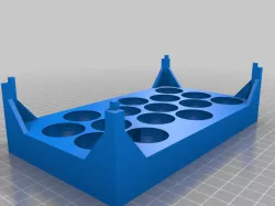 Quail egg stacker/tray