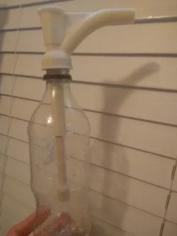 Ruggedized & Supportless all-in-one 18mm Soda Bottle Bong