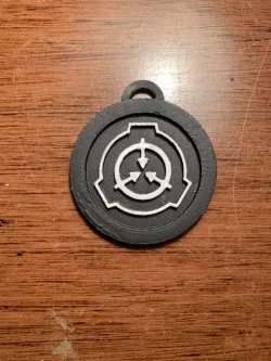 SCP logo medallion