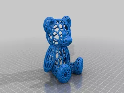 Voronoi Teddy bear 