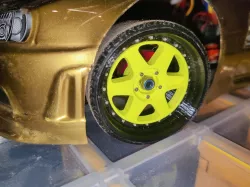 1/10 Rc Drift Wheel 3 Piece, Work Meister L1 Replica