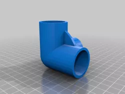 3/4 elbow for joining PVC pipe
