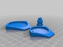 30mm/42mm scope caps w/t throw lever