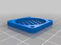 35mm Honeycomb Full Recessed 4mm Fan Grill Cover