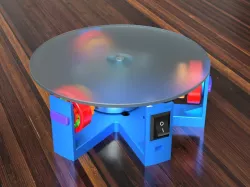 360 rotating display stand plate