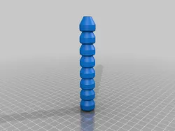 3D tesla valve