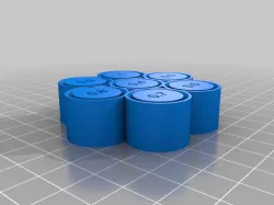 3D Tolerance Test for Low Tollerance Printers
