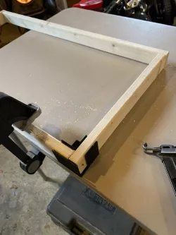 90 degree jig for 1x2 furring strip