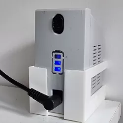 Aircraft Powerglide floor cleaner / polisher battery holder