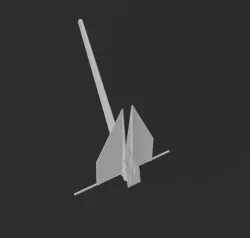 ANCLA DANFORTH FLUKE ANCHOR
