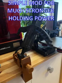BENCH VICE - MOLDING LATHE (STRONGER HOLDING MOD)