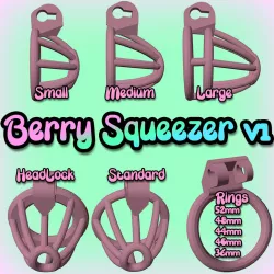 Berry Squeezer V1 Chastity Cage