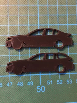 BMW 5 series keyring 