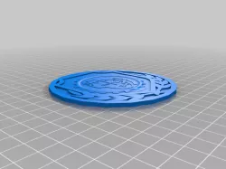 Call of Duty logo drink/bowl coaster 