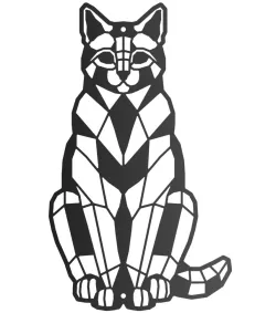 Cat wall art 