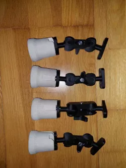 Ceramic E27 Adjustable Lamp Holder